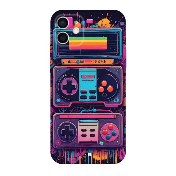 Comic Gaming Console Back Case for iPhone 12 Pro